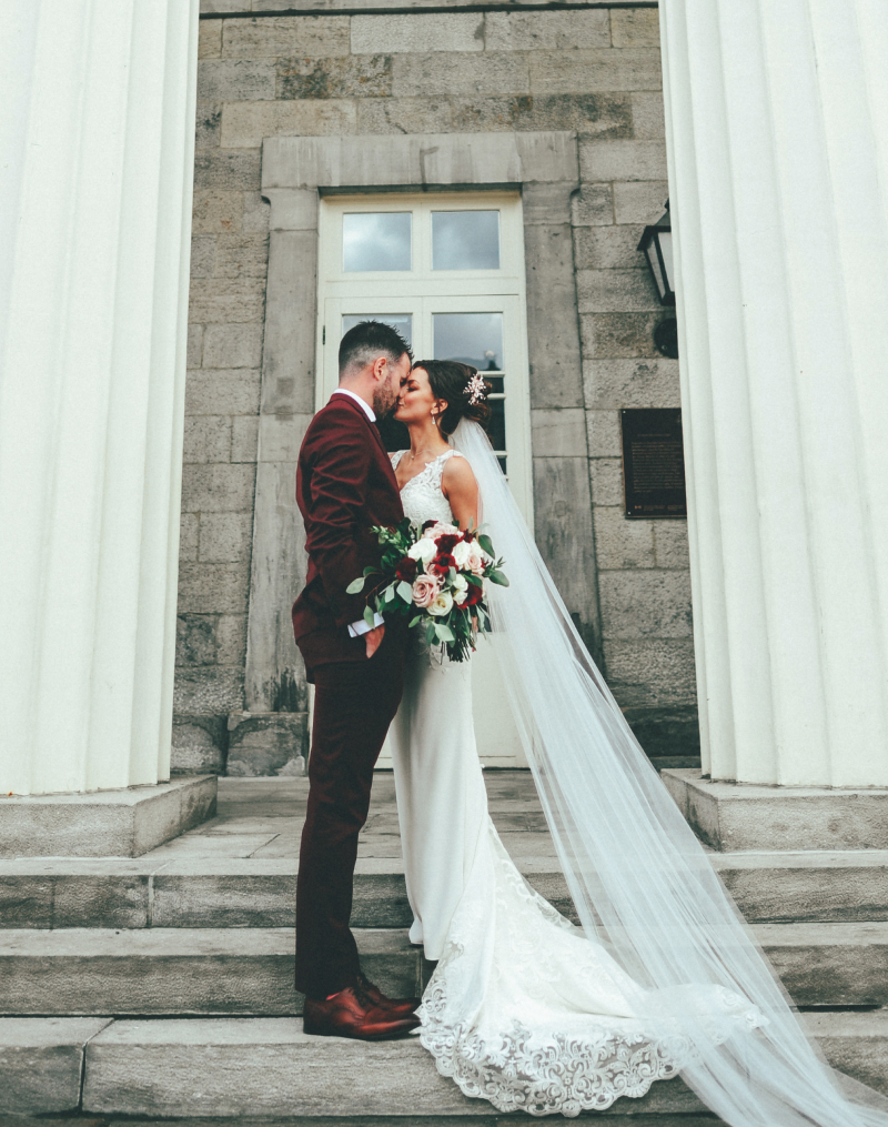 Montreal Wedding Photography Krstine Kenneth Couple Portrait
