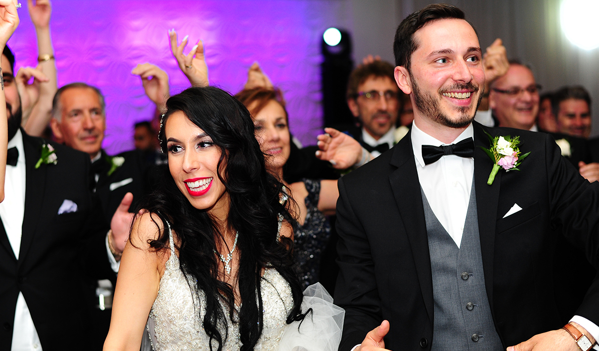 Montreal wedding photographer captures French-Italian couple at Montreal wedding venue
