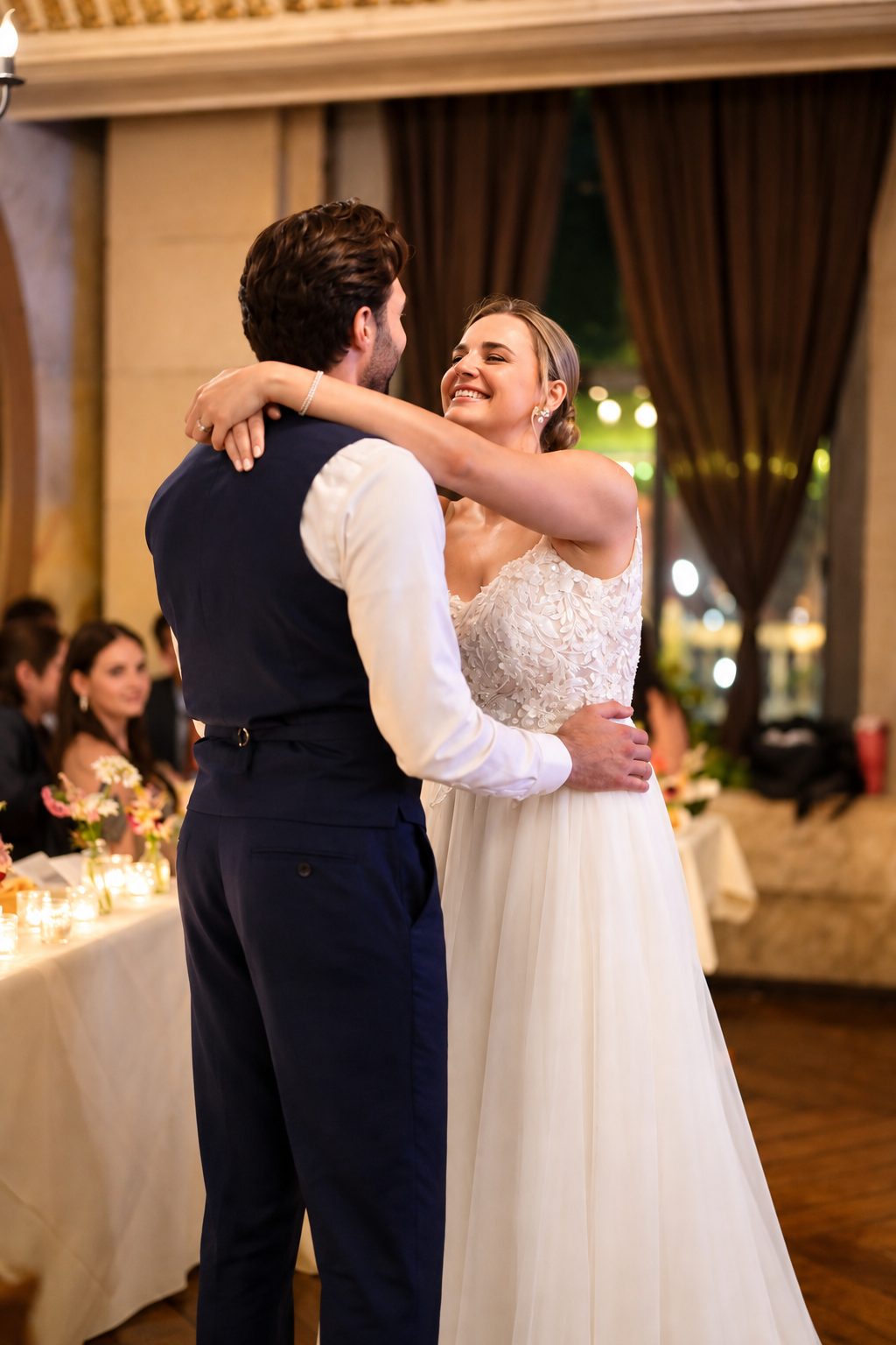 La première danse de Laurie et Shadi